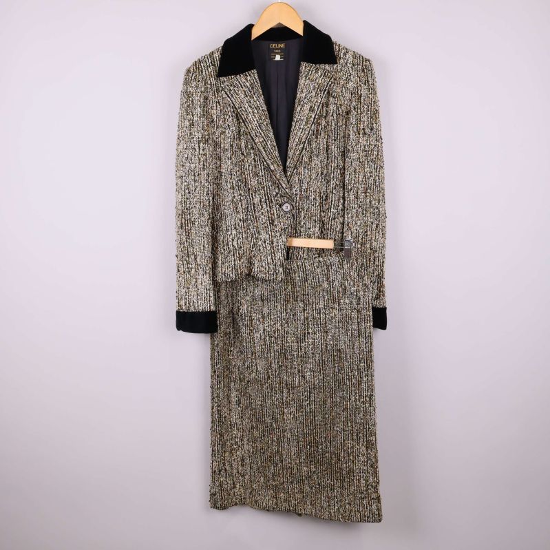 Kavaj och kjol som set