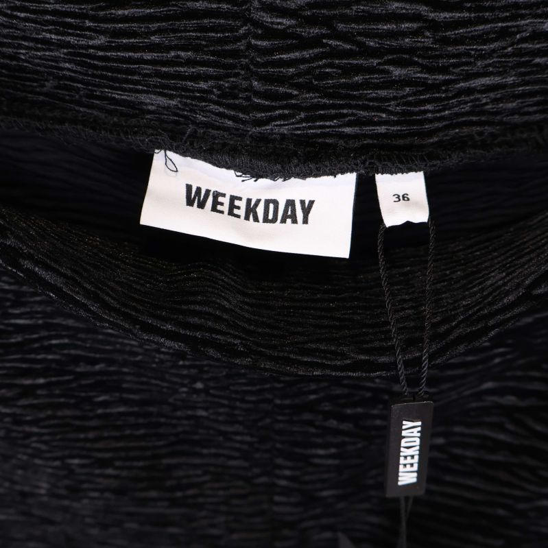 Strukturerat material längs benen