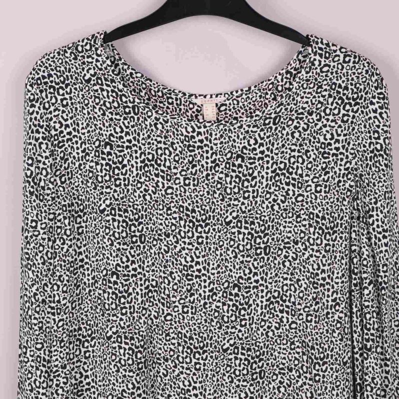 Detalj med leopardmönster