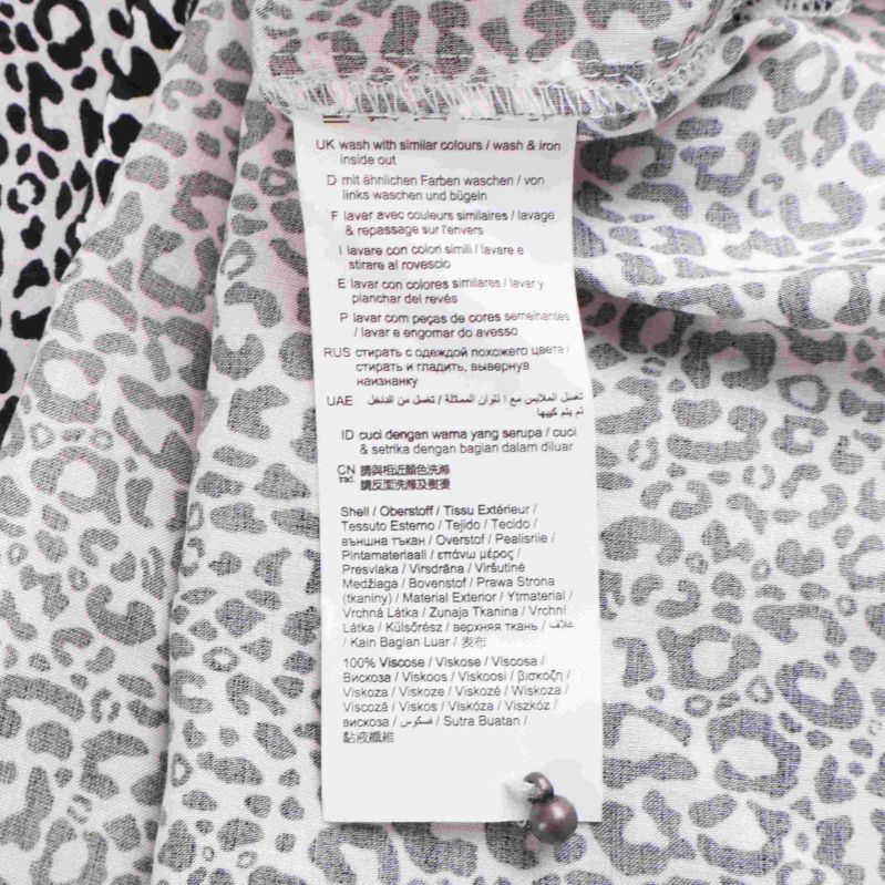 Materialinformation för blusen