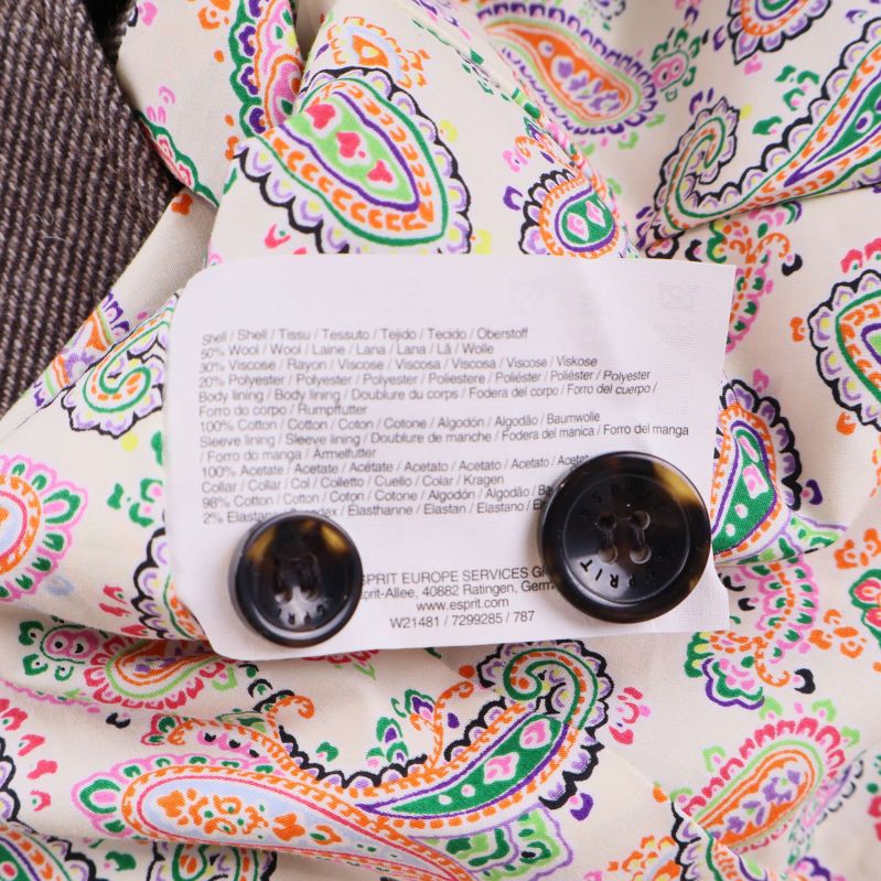 Materialinfo och extra knappar