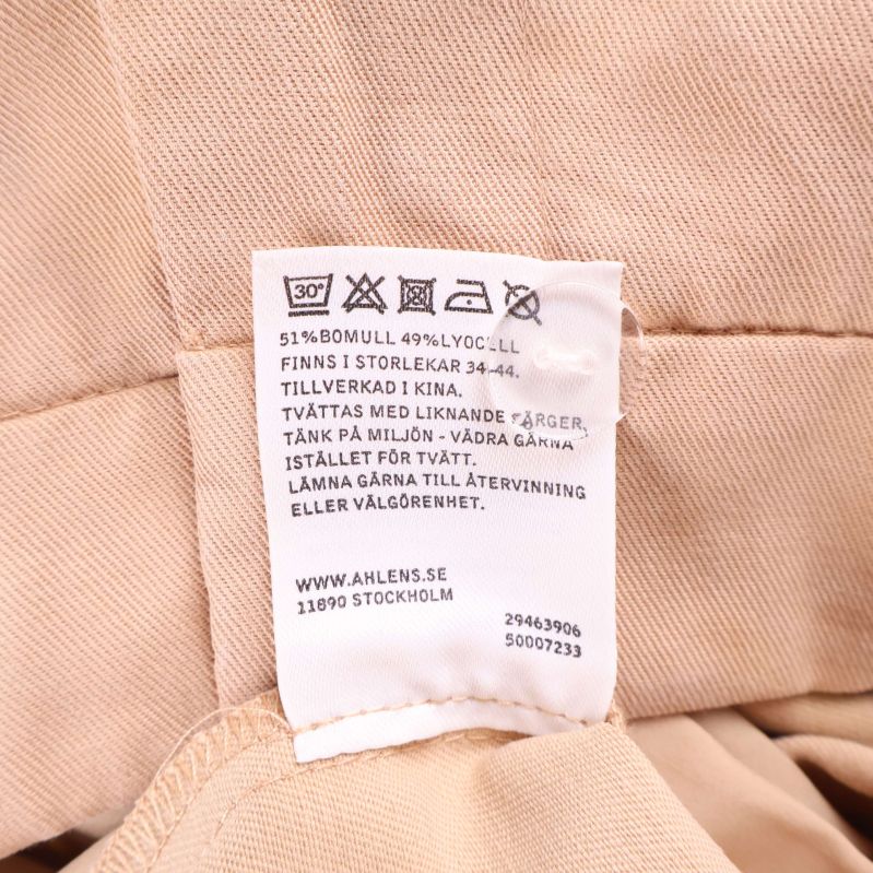 Materialinfo: bomull och lyocell