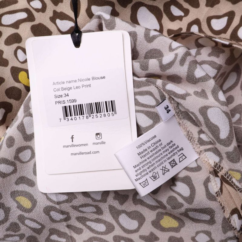 Artikelinformation och streckkod