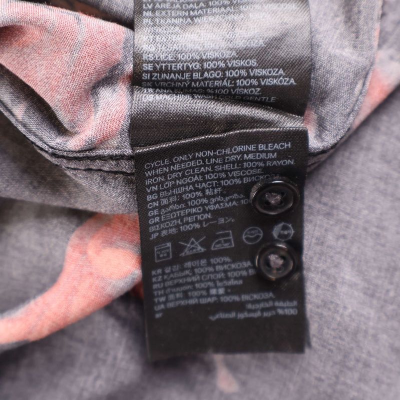 Materialetikett och skötselråd