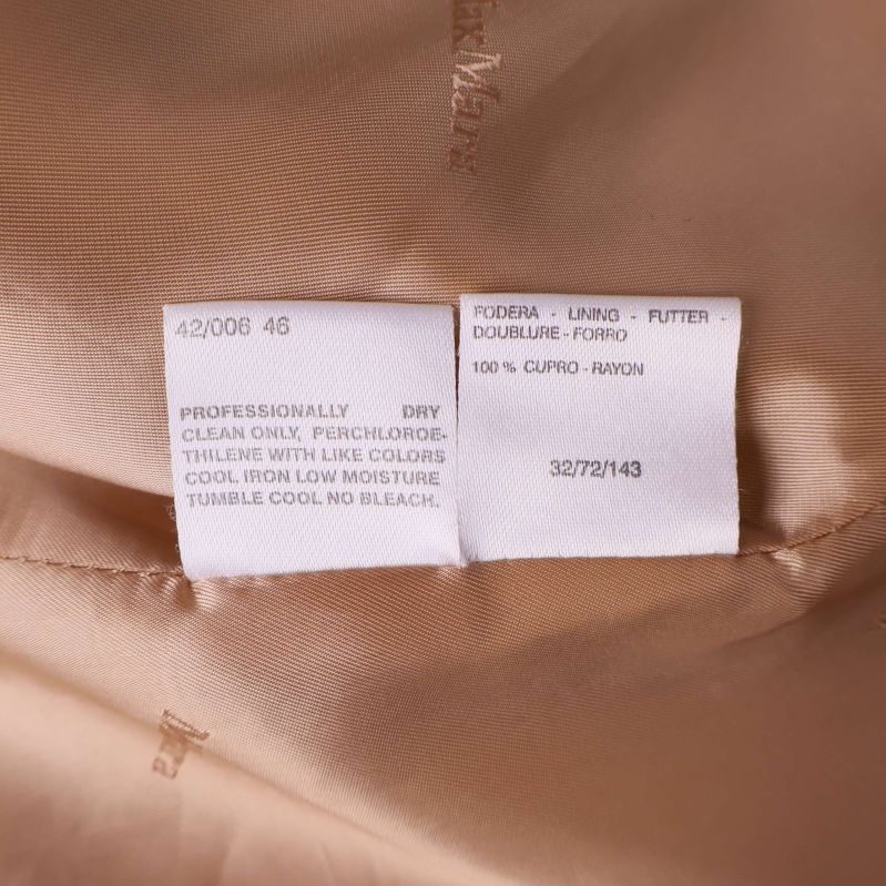 Materiallapp visar foderinformation 