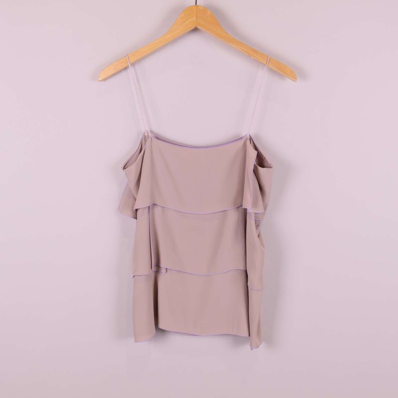 Volanglinne beige, rak framifrån vy