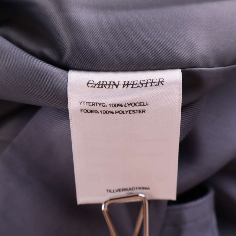 Materialetikett med lyocell och polyester