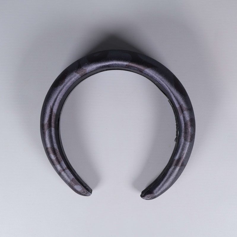 Hårband sett ovanifrån, rund form