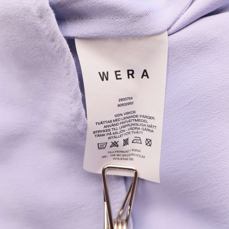 Materiallapp visar 100% viskos från WERA