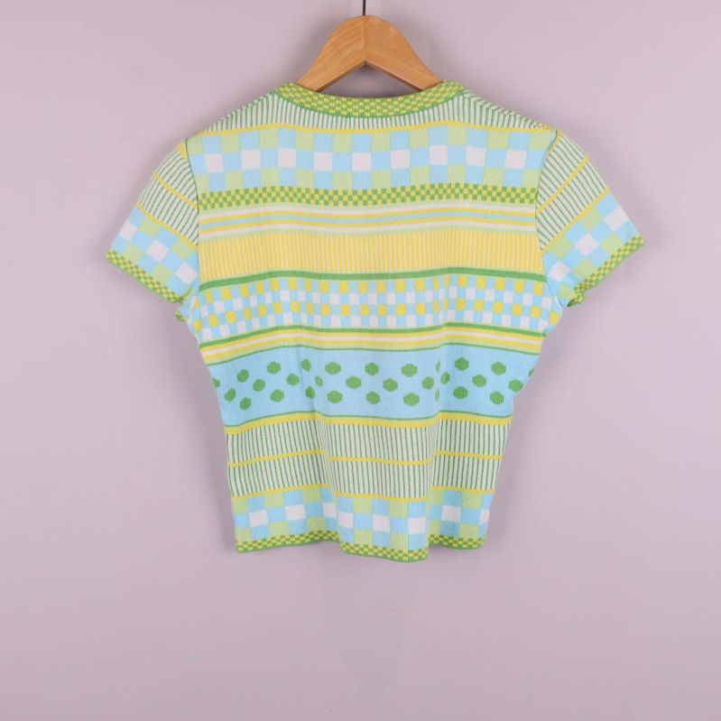 Baksidan av mönstrad Kenzo Jeans t-shirt  