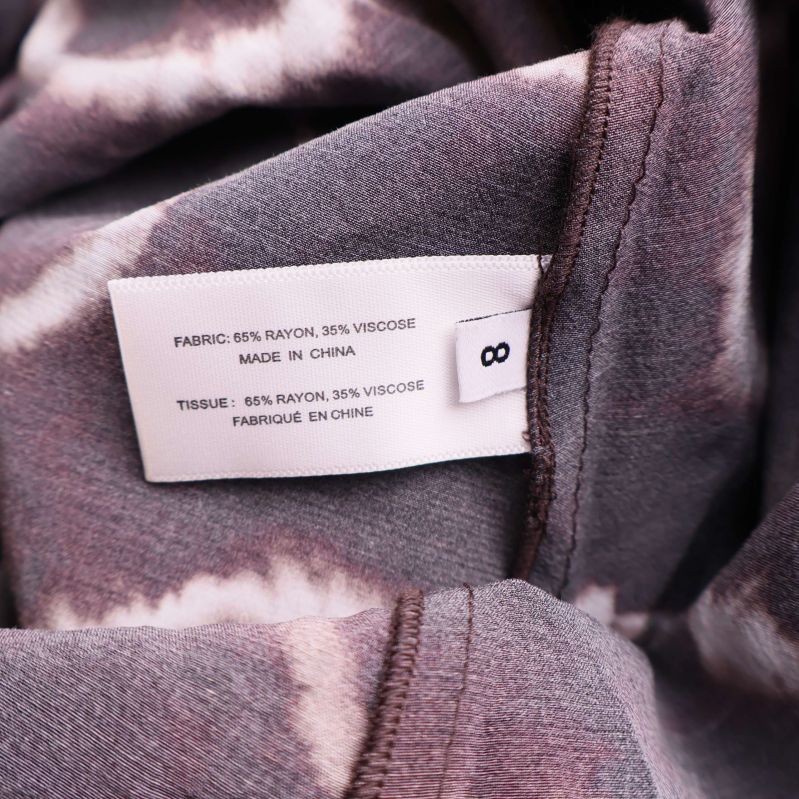 Materialetikett med sammansättning 