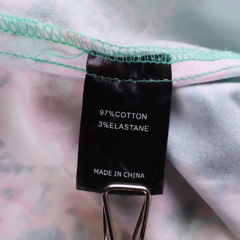 Materiallapp med 97% bomull, 3% elastan