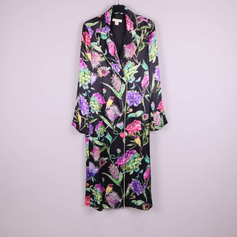 Färgstark blommig design