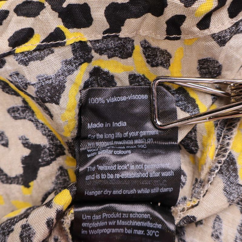 Materiallapp med information om 100% viskos