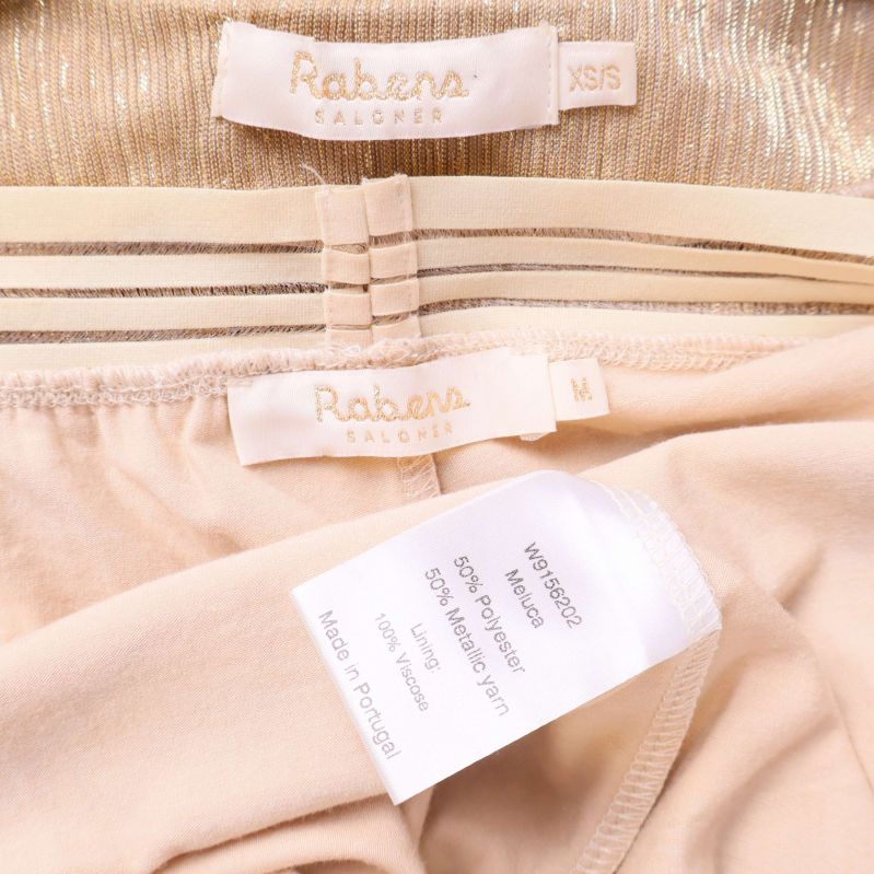 Materiallapp visar 80% viskos och 20% metallfiber, samt etiketter