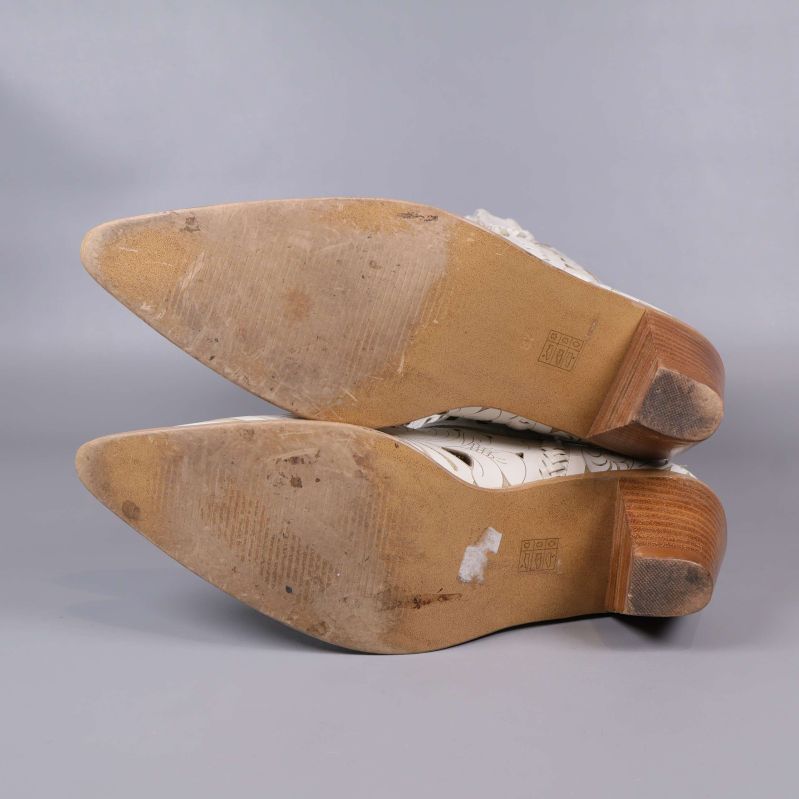 Yttersulor med slitage och struktur