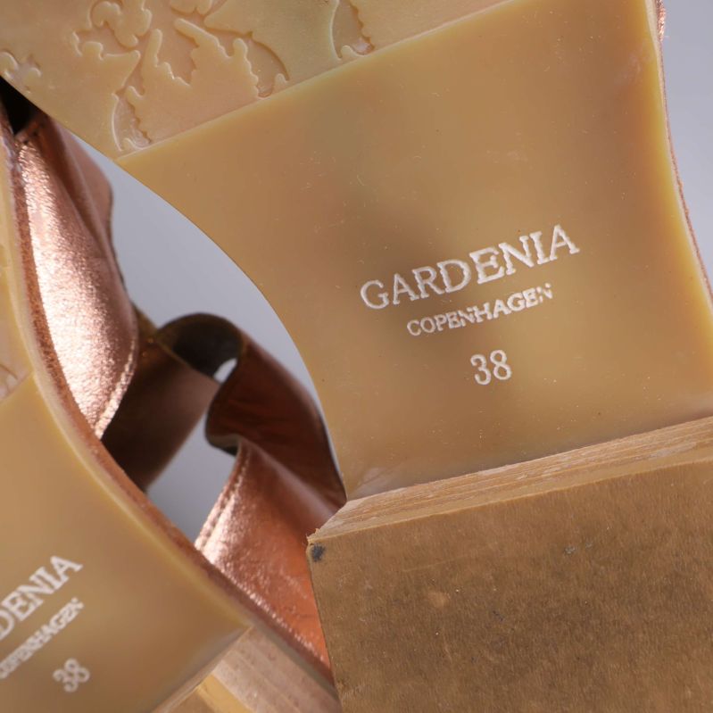 Närbild sulan visar Gardenia Copenhagen 38