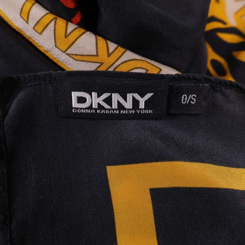 Vävd etikett DKNY Donna Karan New York 