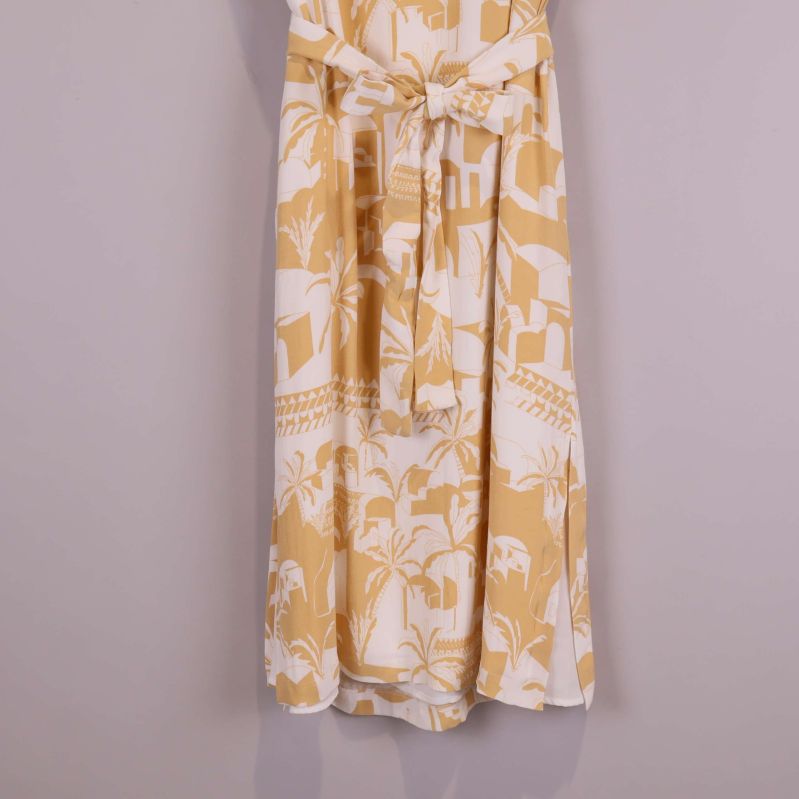 Nedre delen av klänning med knytband