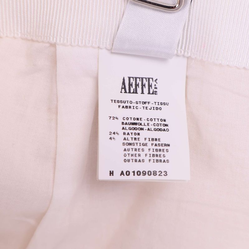 Materialetikett med bomull, viskos och rayon procent