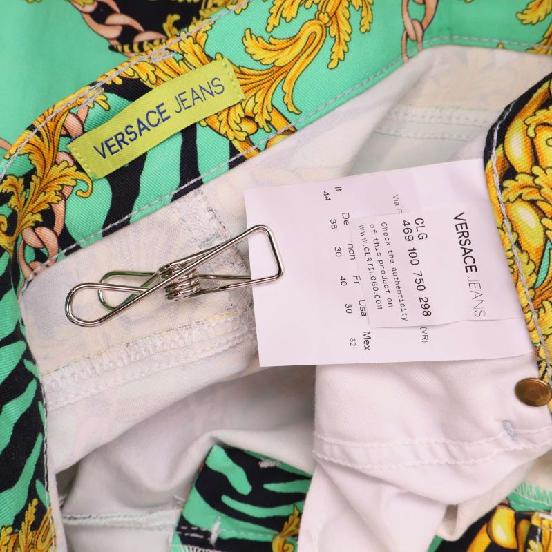 Materiallapp med tvättråd Versace Jeans