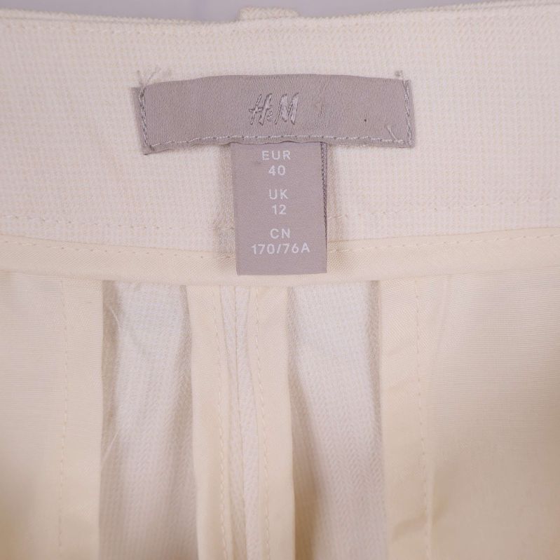 H&M storleksetikett 