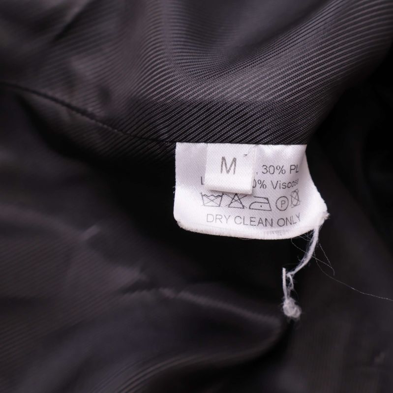 Materiallapp med information om polyester och viskos