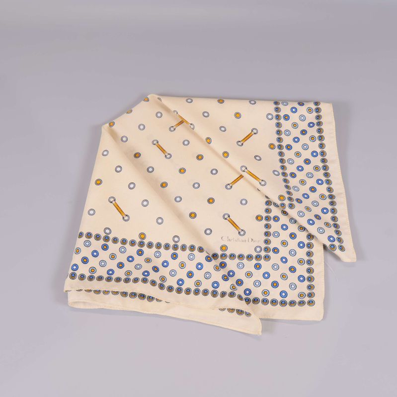Scarf delvis vikt, detalj av mönstret