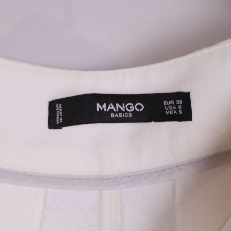 Märkning med Mango Basics och storlek EUR 38