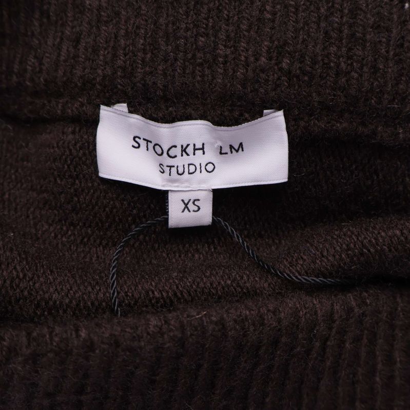 Närbild på storleksetikett Stockh lm Studio XS