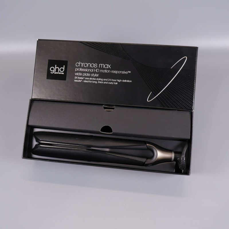 ghd chronos max plattång i öppen låda