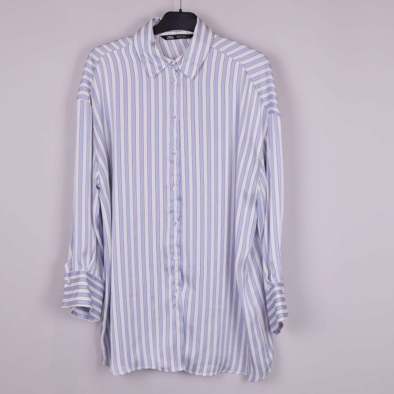 Randig skjorta med relaxed fit
