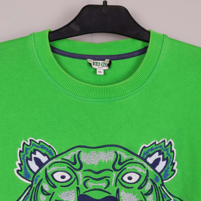 Övre del av Kenzo sweatshirt och halsringning