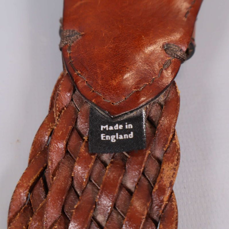 Etikett med texten Made in England