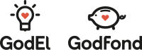 GodEls och GodFonds logotyper